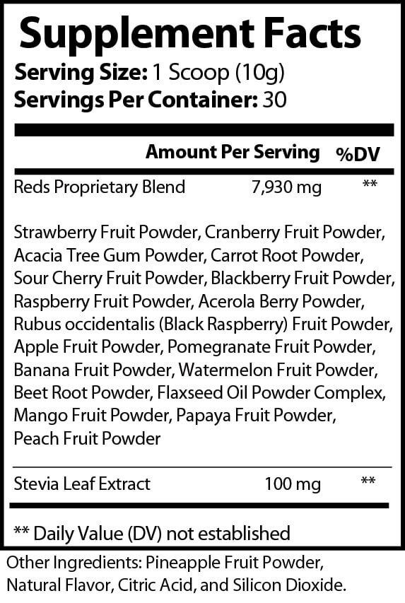 Super Reds - Kiwi Strawberry