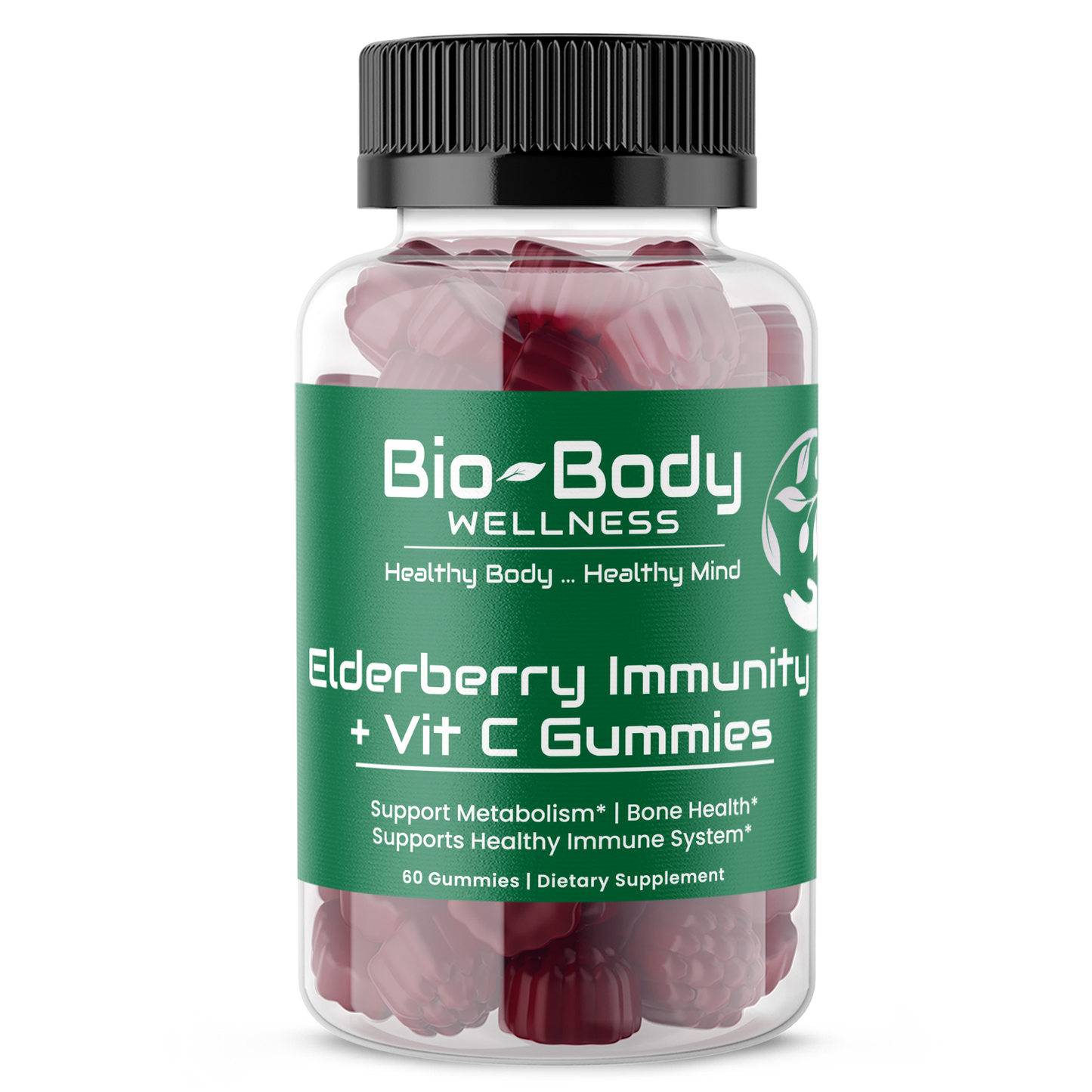 Elderberry Immunity  + Vit C Gummies